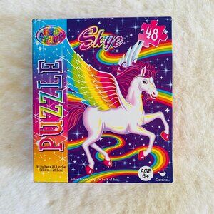 Lisa Frank Skye Puzzle 48-piece Pegasus NEW IN SEALED BOX